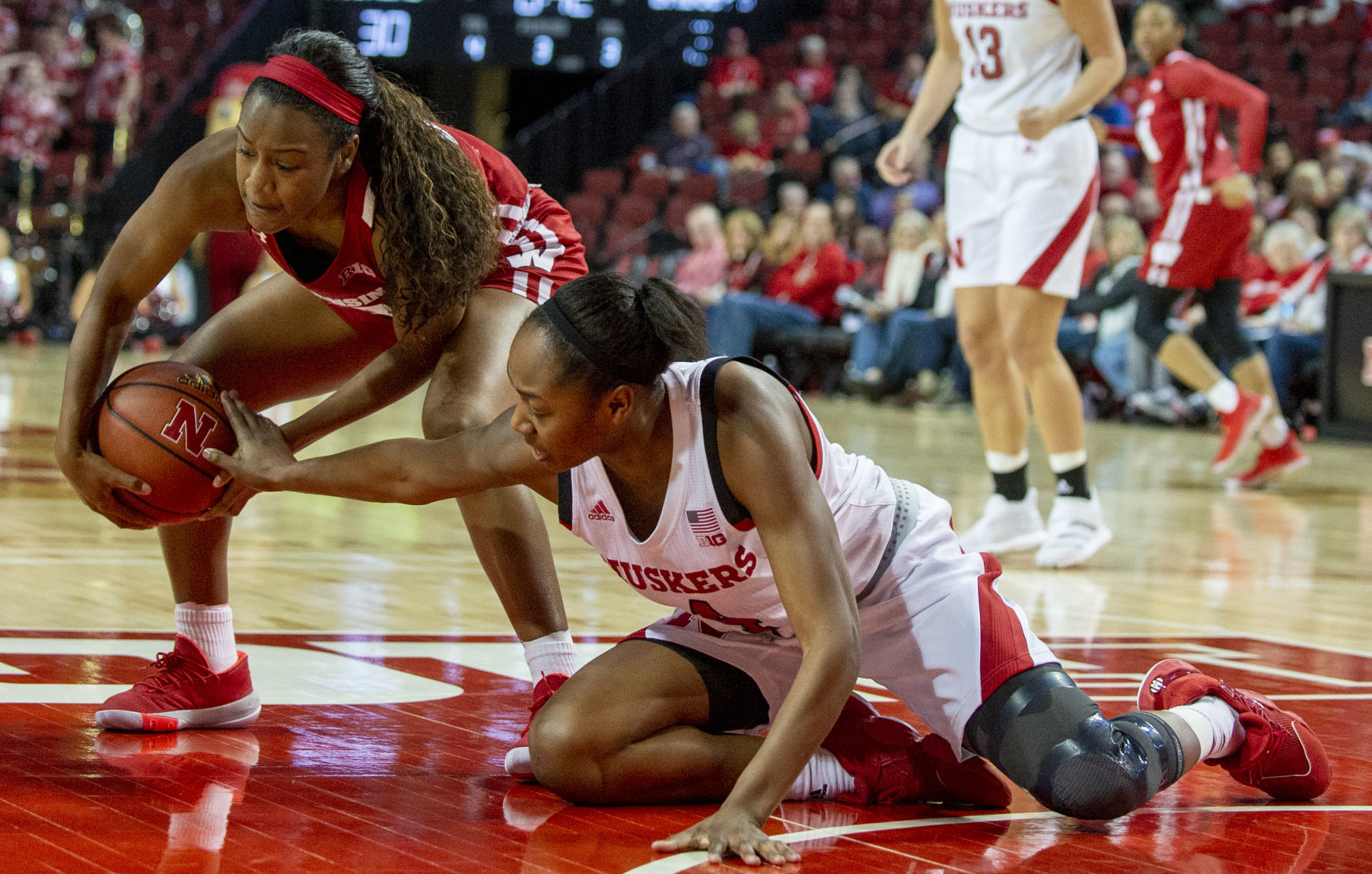 Nebraska vs. Wisconsin women's basketball, 1.9